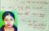 Nanditha’s handwriting in death note,  claims Forensic Report